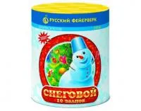 Батарея салютов Снеговой Р7212 купить от производителя Русский Фейерверк — Рубцовск