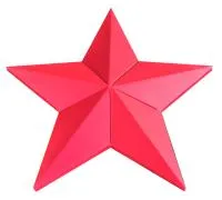 Красная звезда на памятник ø 250 мм. (517621) производство обелиск - стела пустотелая  в Рубцовске