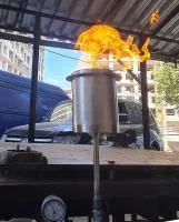 Газовая горелка ГВД 379 10 89 00 ПС (514271) монтаж вечный огонь ø 154 мм. ветроустойчивая  в Рубцовске