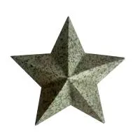 Звёздочка из белого гранита на памятник в Рубцовске (518440)