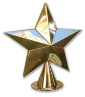 Звезда двусторонне выпуклая ø 350 (517612) сертификат на обелиск - стела памятник мм. пустотелая  в Рубцовске