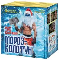 Фейерверк Мороз-колотун Р7252 в Рубцовске доставка Русский Фейерверк