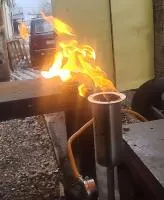 Газовая горелка 82 (517542) монтаж комплект ГВД 379 10 89 00 ПС ø мм. ветроустойчивая  в Рубцовске