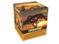 Батарея салютов Саванна Р7660ФМ в Рубцовске доставка Фейерверк мастер