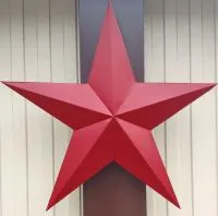 Красная звезда декор на стену в Рубцовске (518432)