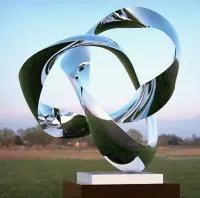 Кольца из нержавеющей стали скульптура (518288) производство арт-объект  в Рубцовске