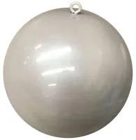 Новогодний шар белый (518857) ∅ 250 мм. Рубцовск