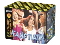 Батарея салютов Кайф-пати ОС6405 купить от производителя Огненный Цветок — Рубцовск