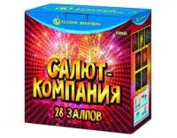 Фейерверк Салют-компания Р7318 купить от производителя Русский Фейерверк — Рубцовск