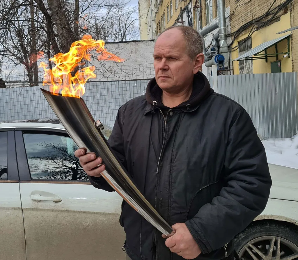 Факелы для эстафеты Олимпийского огня в Рубцовске Факелы для эстафеты Олимпийского огня в Рубцовске